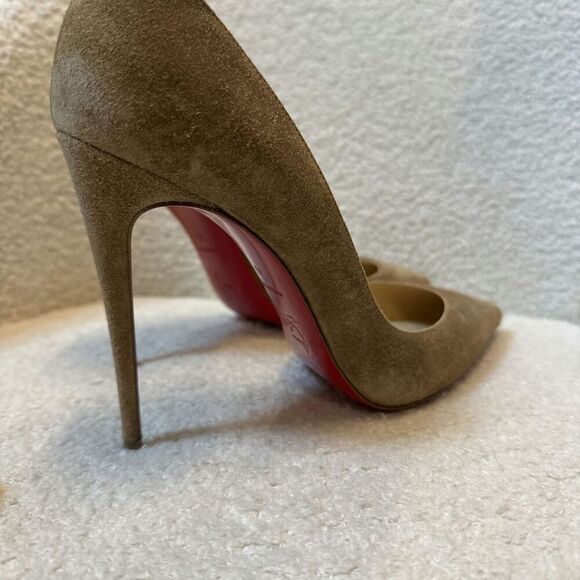 Christian Louboutin Brown Heels - Size 37 - Picture 2 of 6